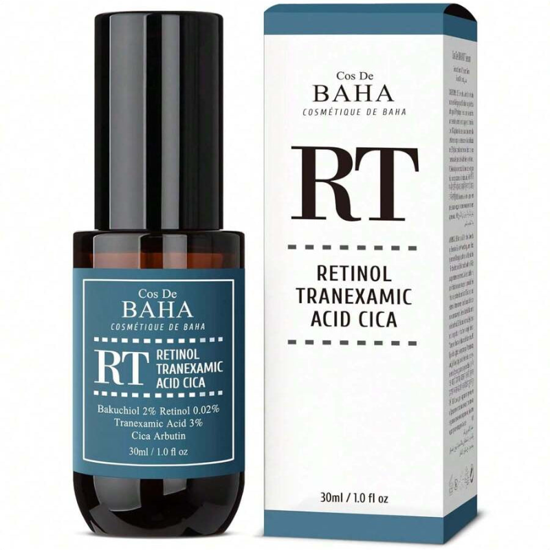 Cos De BAHA Retinol & Tranexamic Acid Radiance Boost Facial Serum 30ml