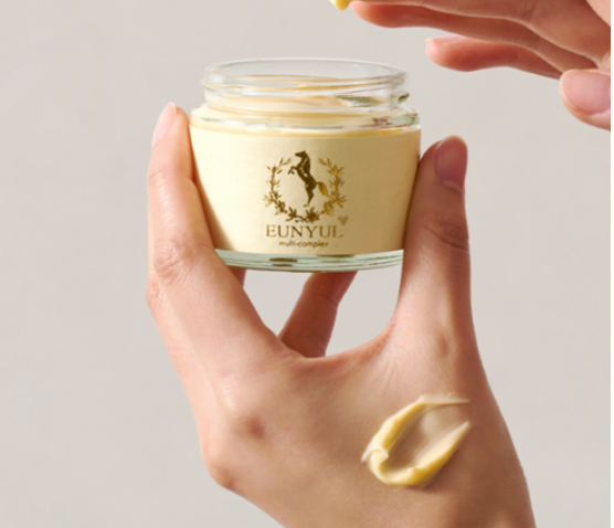 EUNYUL Horse Oil Cream 2P Nourishing Moisture Soothing Korean Skin Care K-Beauty