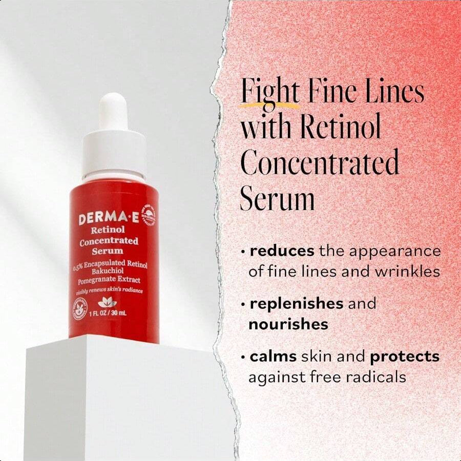 DERMA:B Anti-Wrinkle Retinol Serum 30ml/1.01 Oz - Concentrated Skincare Elixir For Youthful Radiance
