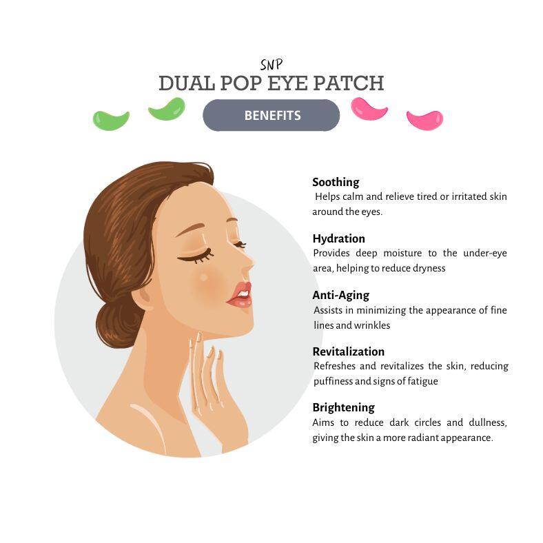 SNP Dual Pop Comfort Eye Patch 30pc