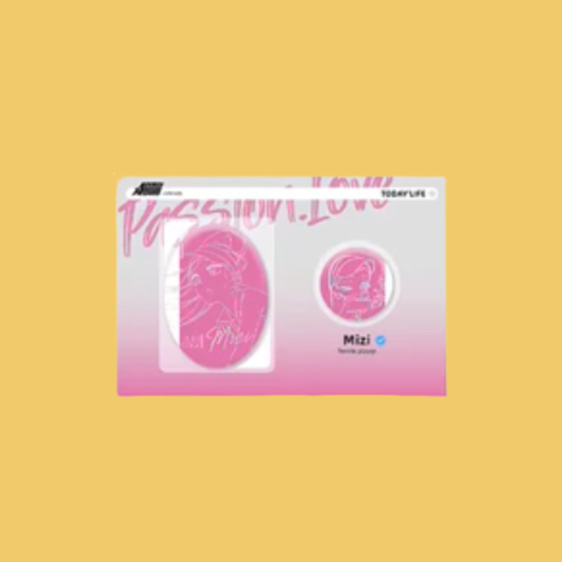 Alien Stage Passion Series - Line Art Irregular Badge Set