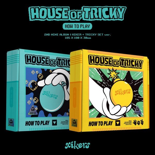 Xikers 2nd Mini Album HOUSE OF TRICKY : HOW TO PLAY
