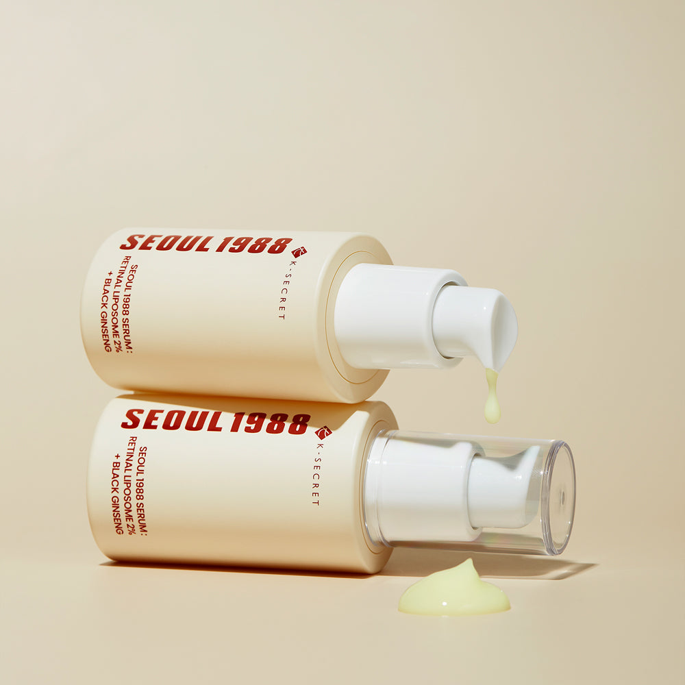 KSECRET SEOUL 1988 Serum : Retinal Liposome 2% + Black Ginseng 30ml