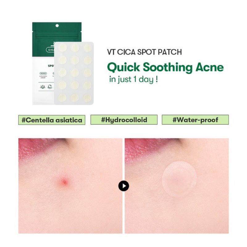 VT Cica Spot Pimple Patch(48 patches) Acne Care |Pro Cica Centella Asiatica Tiger Clear Spot Patch(48+18 patches)
