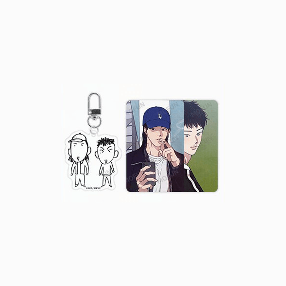 1 to 10 x Mofun - Jeonggeon's Keyring Set - MOFUN - Acrylic Keyring - Harumio