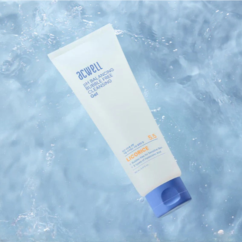 Acwell pH Balancing Bubble-Free Cleansing Gel 160ml