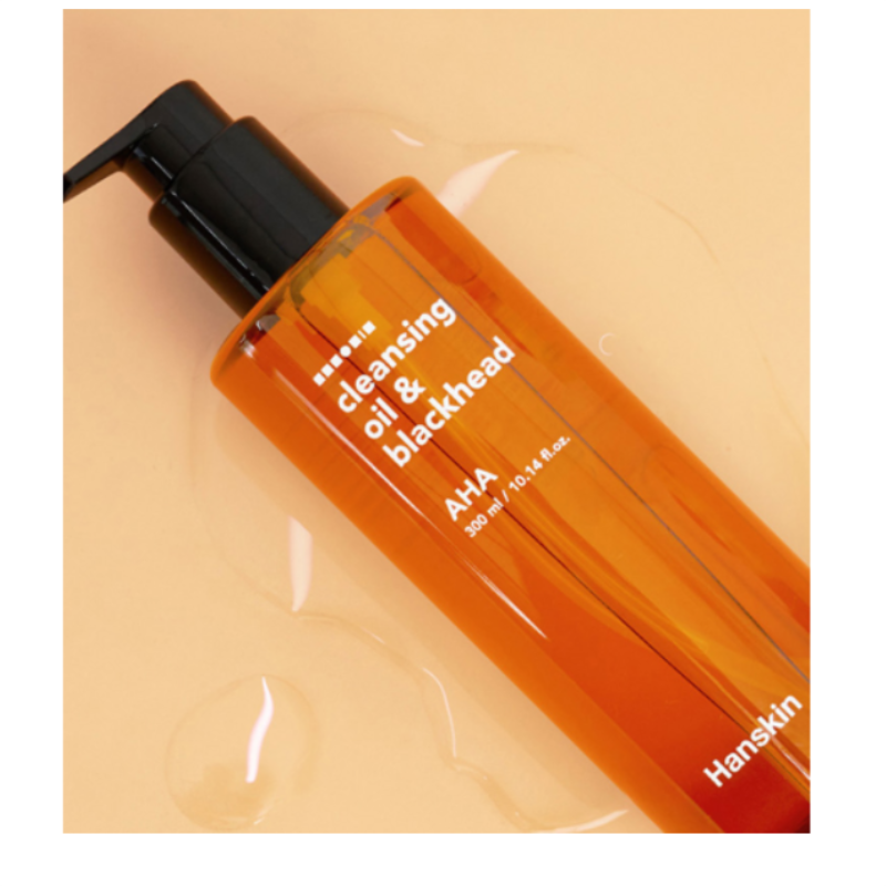 Hanskin Cleansing Oil & Blackhead AHA, 300ml