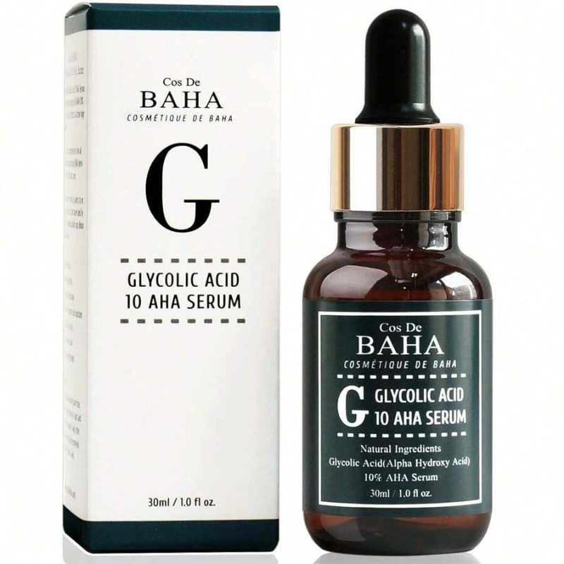 Cos De BAHA Glycolic Acid 10% AHA Serum 30ml
