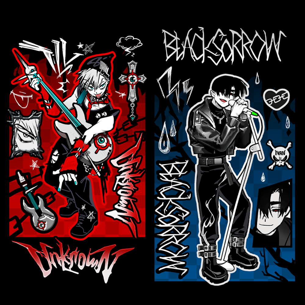 エイリアンステージ c105 コミケ　特典　イヴァン　タトゥーシール　IVAN Pre-order] ALIEN STAGE IVAN & TILL Rock Sticker – SUNGSINSA