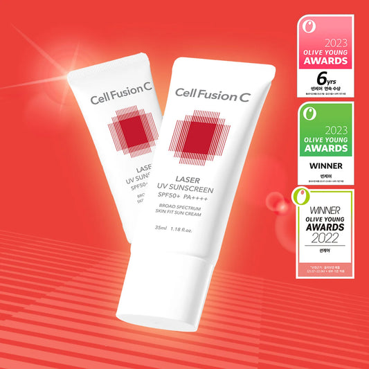 Cell Fusion C Laser UV Sunscreen 35mL 1+1 Special Set
