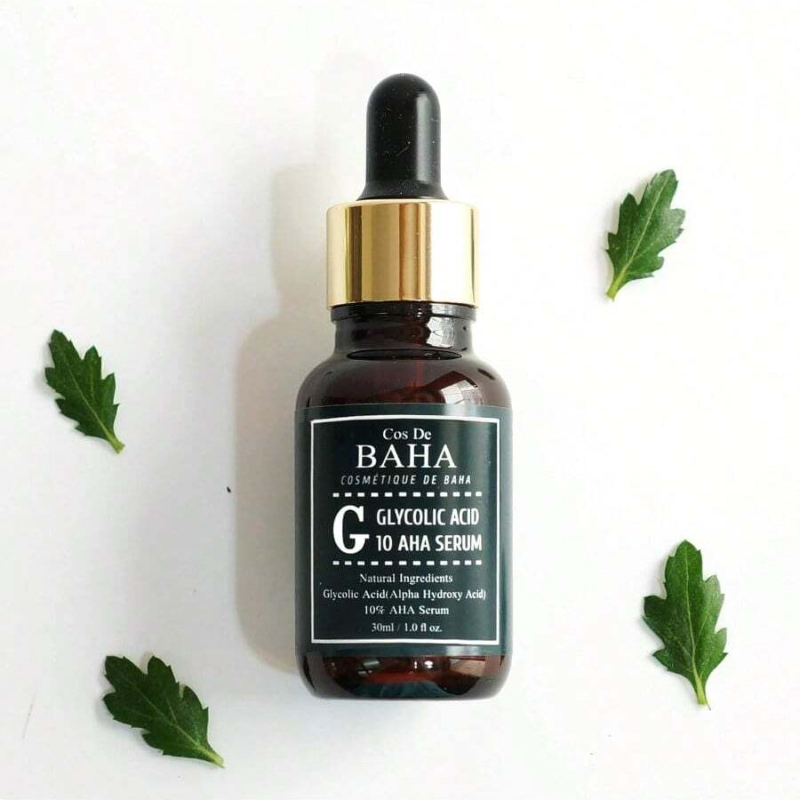 Cos De BAHA Glycolic Acid 10% AHA Serum 30ml