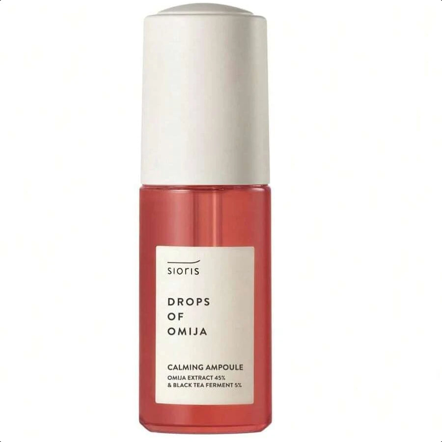 sioris Drops Of Omija Calming Ampoule 35ml/1.1 Oz 45% Organic Omija & 5% Kombucha, Calming