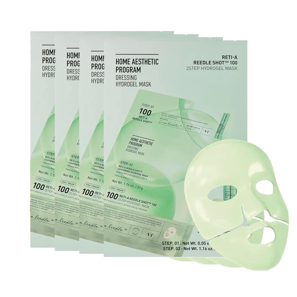 VT Reti-A Reedle Shot 100 2-Step Hydrogel Mask(34.5gx4ea)