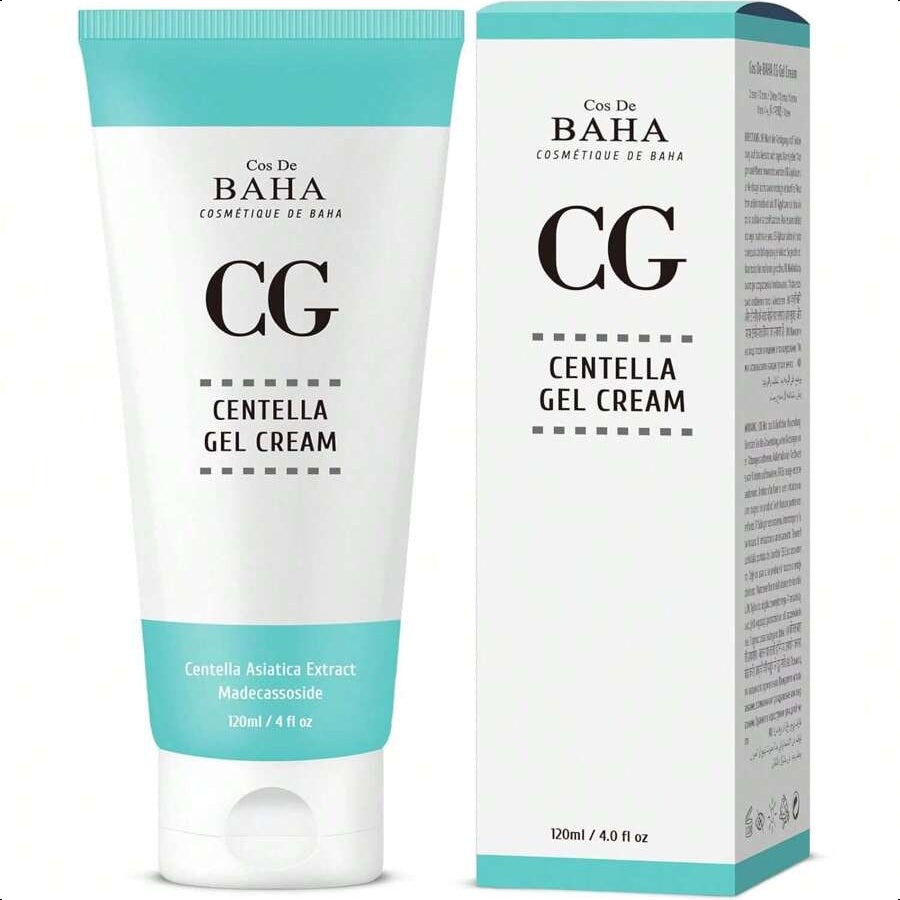 Cos De BAHA Centella Asiatica Soothing Calming Cream For Face/Neck 120ml/4 Oz