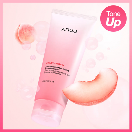 Anua Peach Niacin Spread Cleansing Foam 150ml