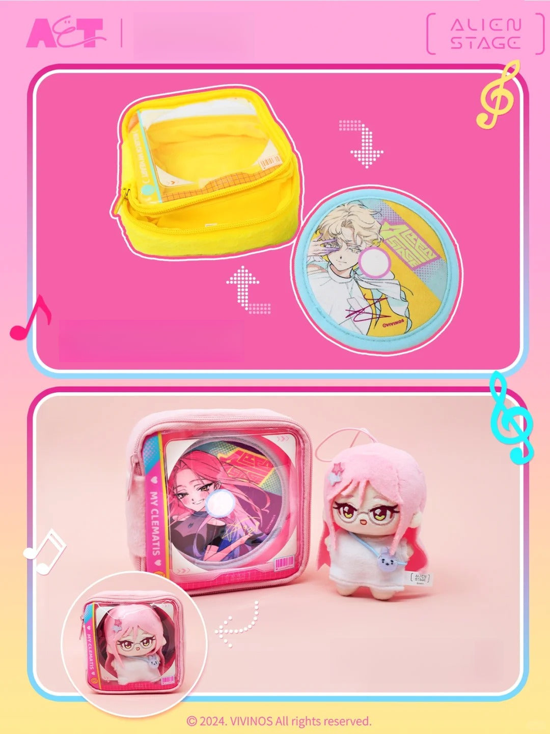 Alien Stage Ita Bag Badge (The last stock)