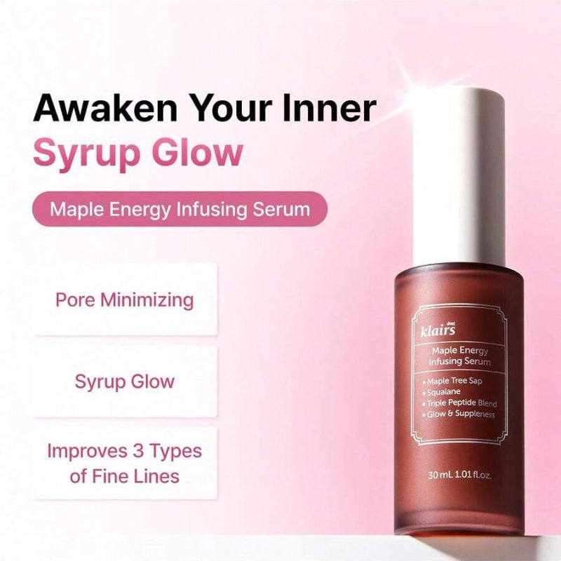 Dear, Klairs Maple Energy Infusing Serum 30 Ml