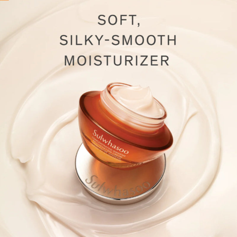 Sulwhasoo Concentrated Ginseng Renewing 6-Piece Skincare Set - Ginseng Water 150ml + Emulsion 125ml + Mini Water 25ml + Mini Emulsion 25ml + Serum 8ml + Cream 5ml