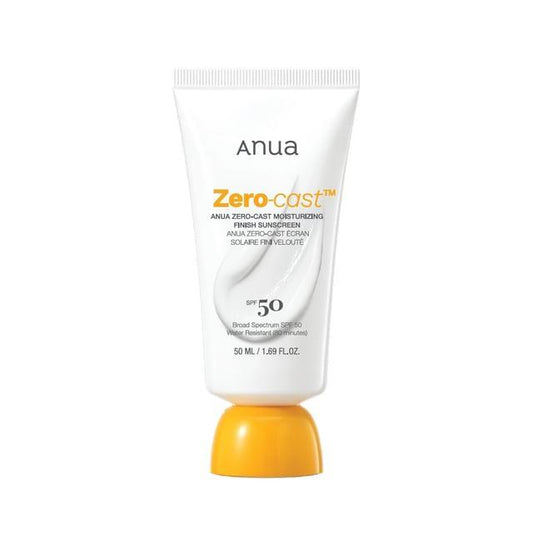 Anua Zero-Cast Moisturizing Finish Sunscreen 50ml