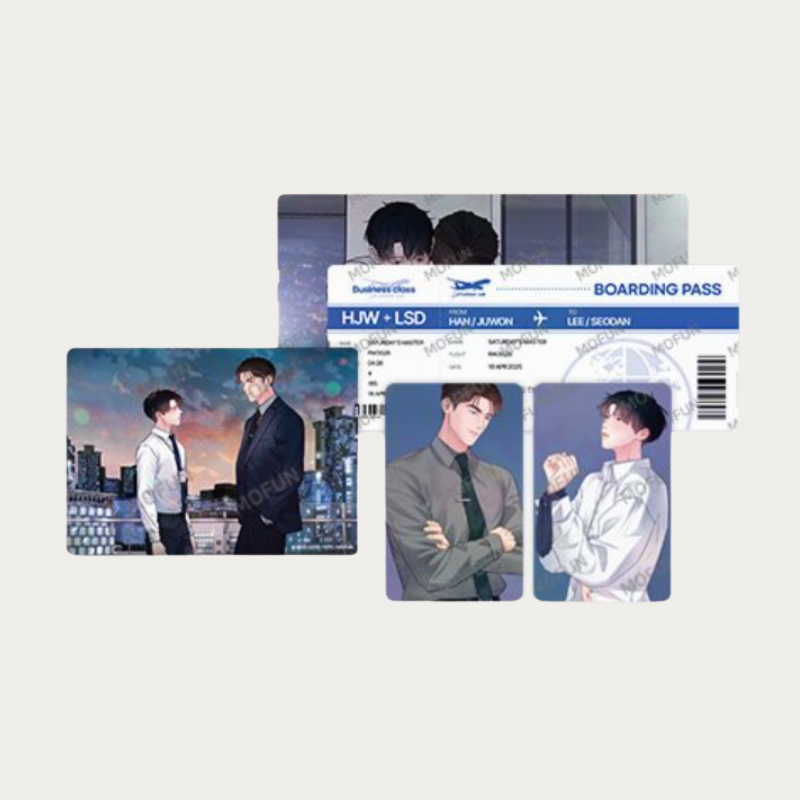 Saturday's Master x MOFUN - Boarding Pass Set