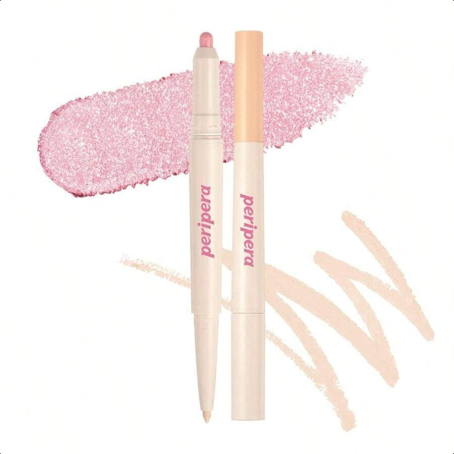 Peripera Sugar Twinkle Duo Eye Shadow Stick 007 Pink Linen 4ml/0.14oz