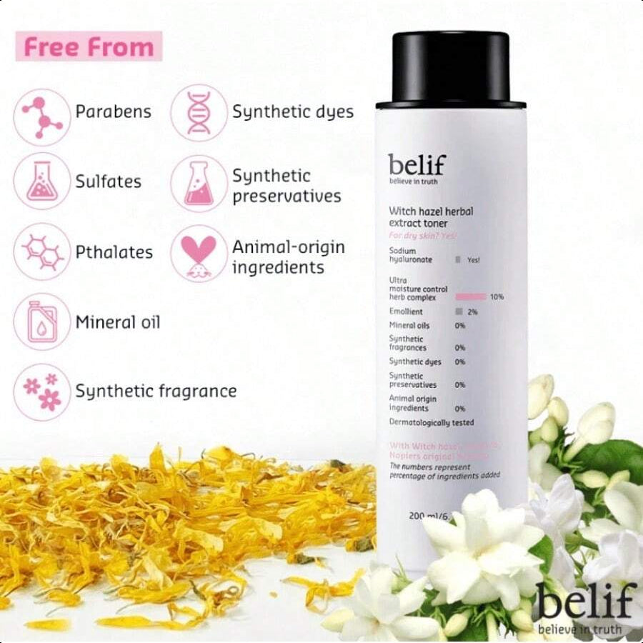 belif Witch Hazel Extract Toner 200ml/6.75Oz