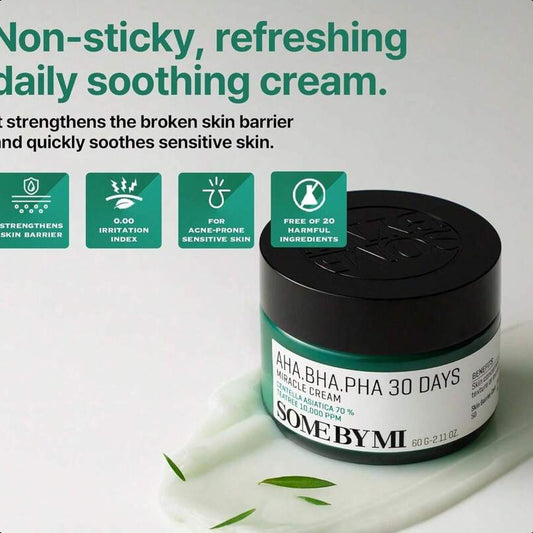 SOME BY MI AHA BHA PHA 30 Days Miracle Cream - 2.02oz, 60ml