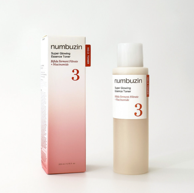numbuzin No.3 Super Glowing Essence Toner 200ml