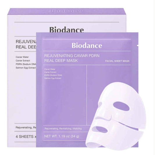 Biodance Bio Rejuvenating Caviar PDRN Real Deep Mask 4ea
