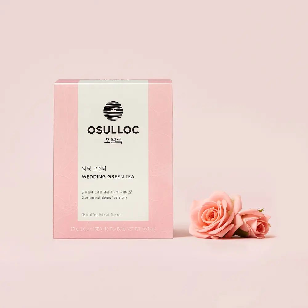 OSULLOC Wedding Green Tea 2g×10 Tea Bags 20g