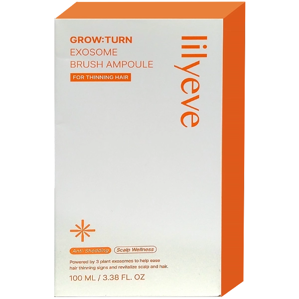LILYEVE Grow:Turn Exosome Brush Ampoule packaging