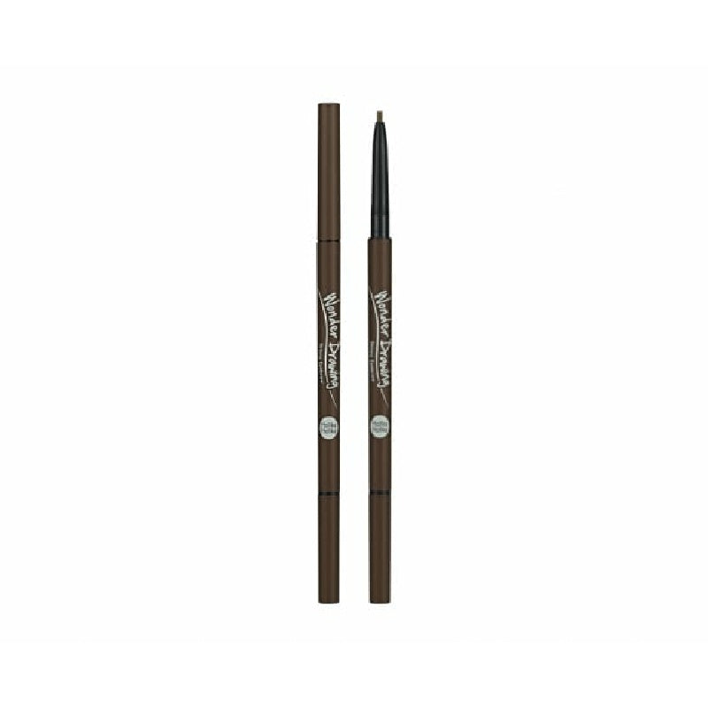HOLIKA HOLIKA Wonder Drawing Skinny Eye Brow 01 Ash Black