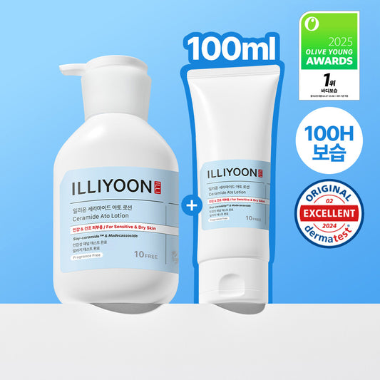 ILLIYOON Ceramide Ato Lotion 334ml+100ml