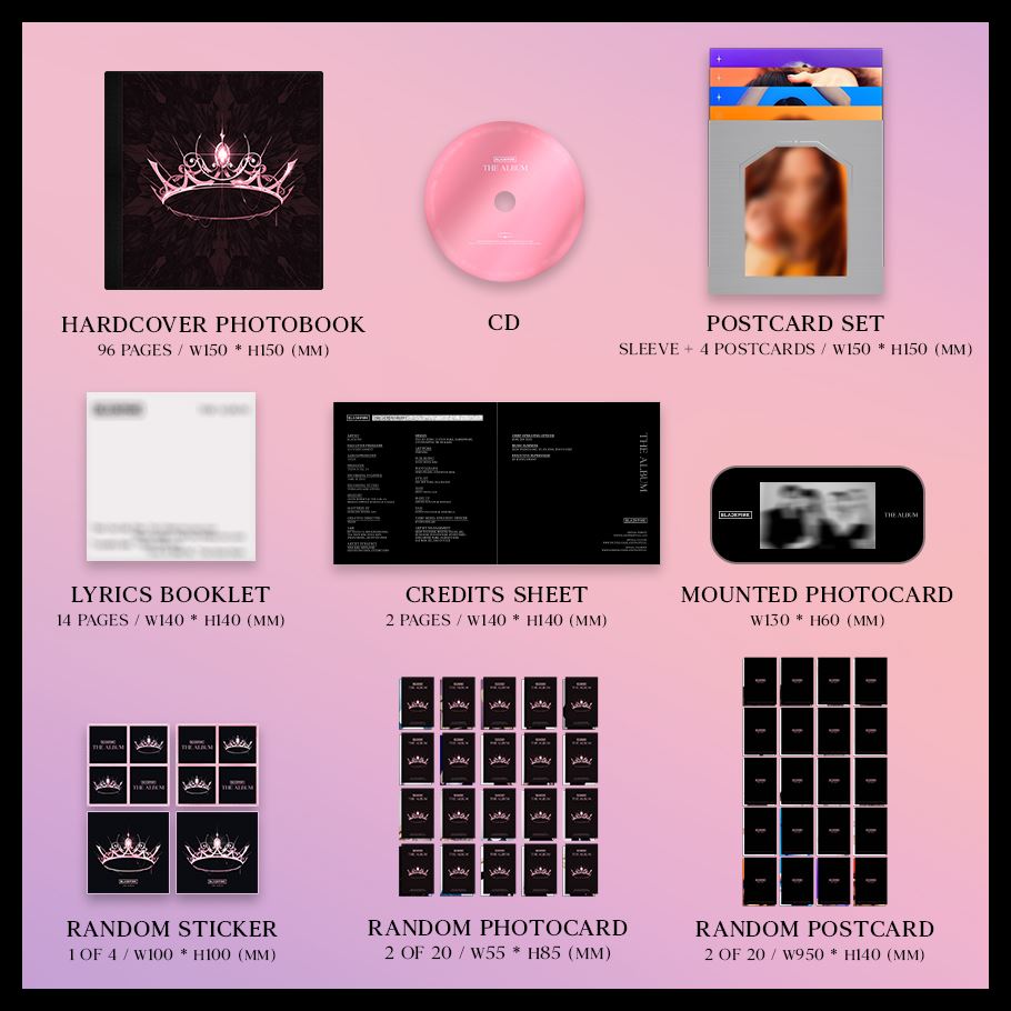 Blackpink 1st Full Album THE ALBUM