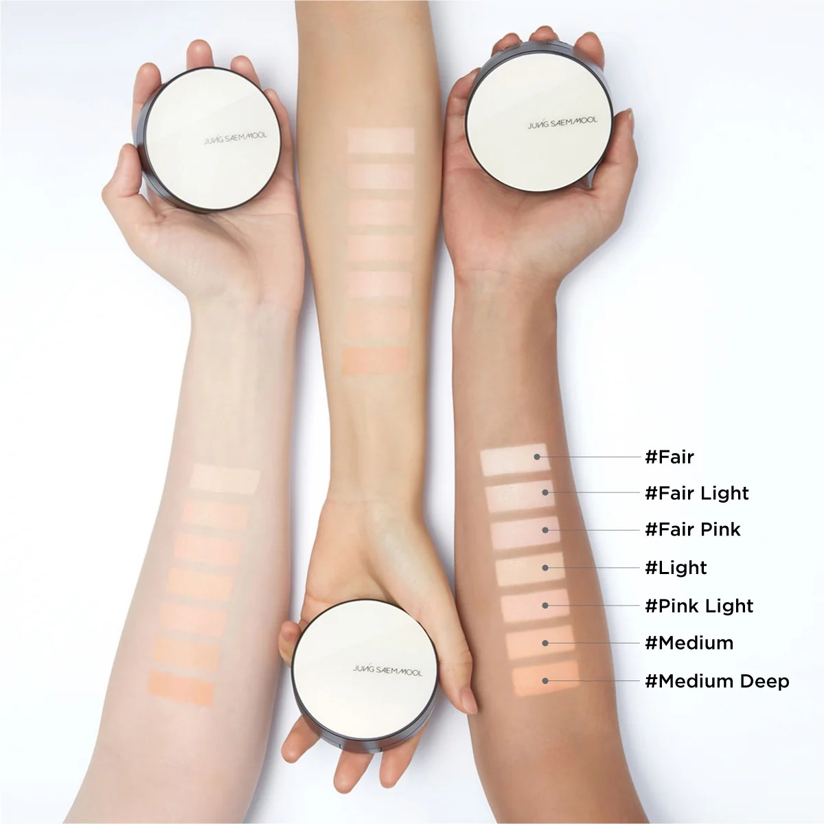 JUNG SAEM MOOL Holiday Edtion Cushion (refill included) SPF50+PA+++ #Fair Light