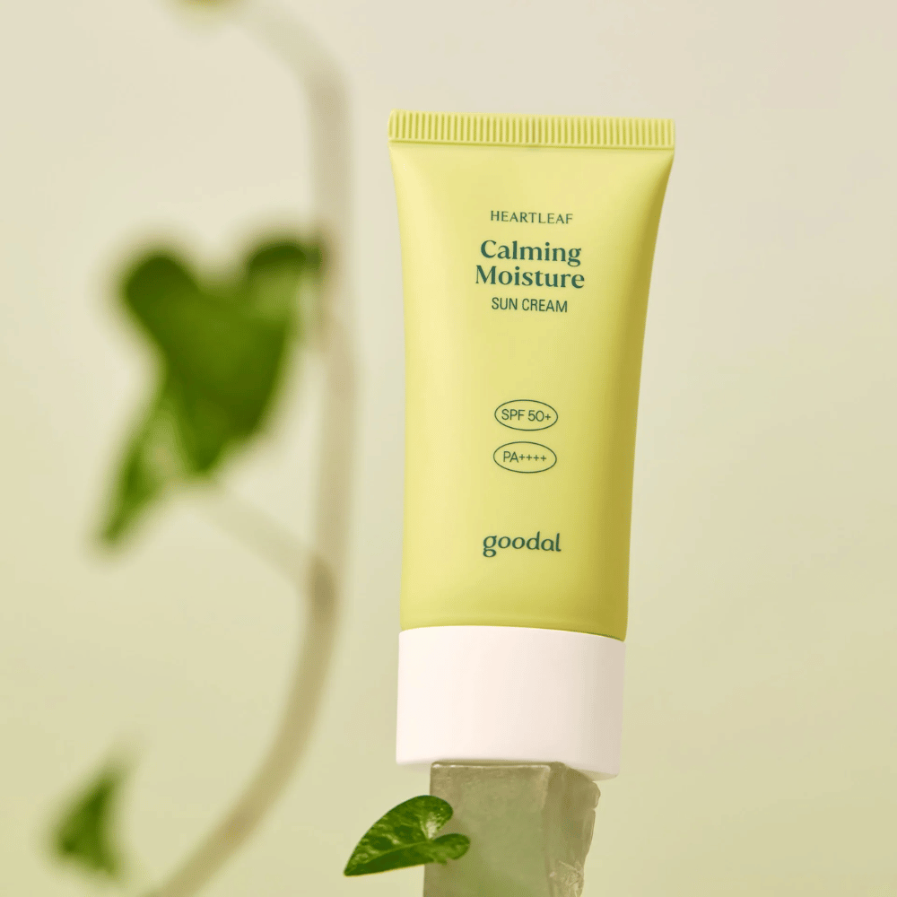 Goodal Heartleaf Calming Moisture Sun Cream SPF50+PA++++ 50ml*2