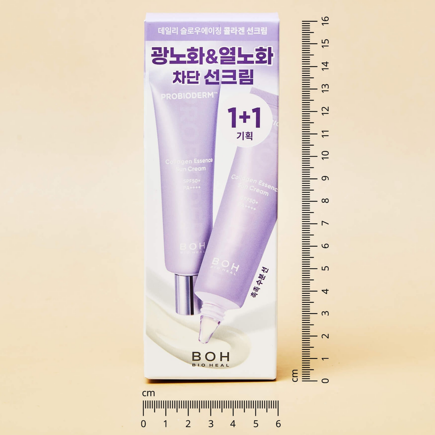BIOHEAL BOH Probioderm Collagen Essence Sun Cream SPF50+PA++++ 50ml*2