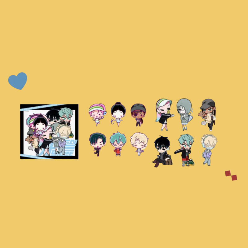 Alien Stage Sport Series - Sticker Set