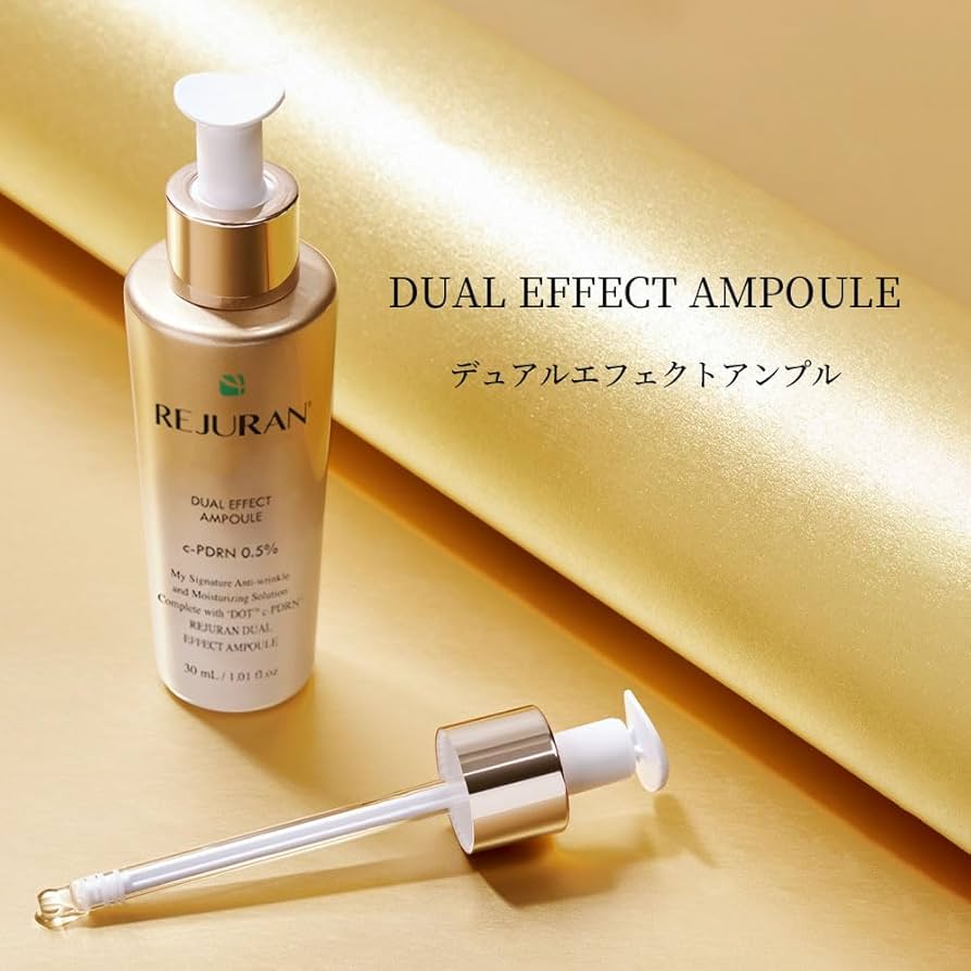 Rejuran Dual Effect Ampoule with Dropper - c-PDRN Anti-wrinkle Moisturizing Serum 30ml