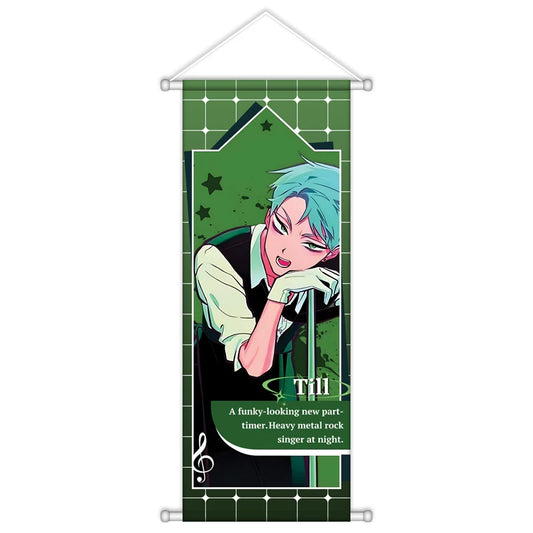 Alien Stage Karmic Angel Wall Art Canvas, Anime Poster for Bedroom Decor