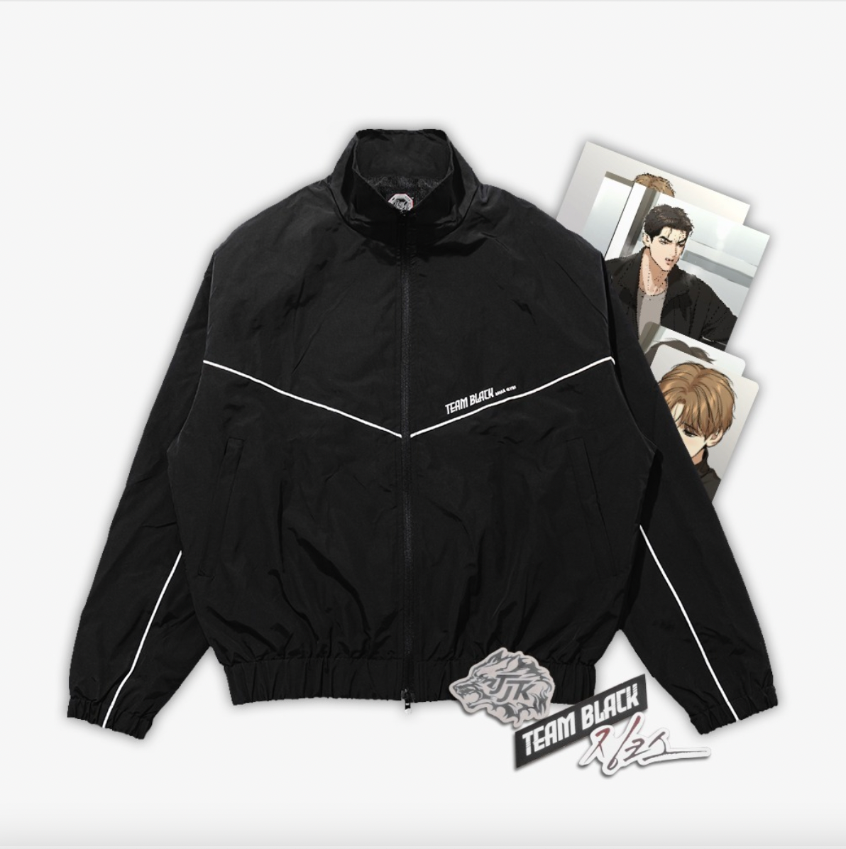 Jinx - Team Black Windbreaker – SUNGSINSA- KBeauty Store From