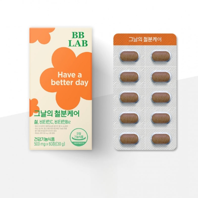 BB Lab Iron Care Vitamin C Vitamin B, 60 tablets