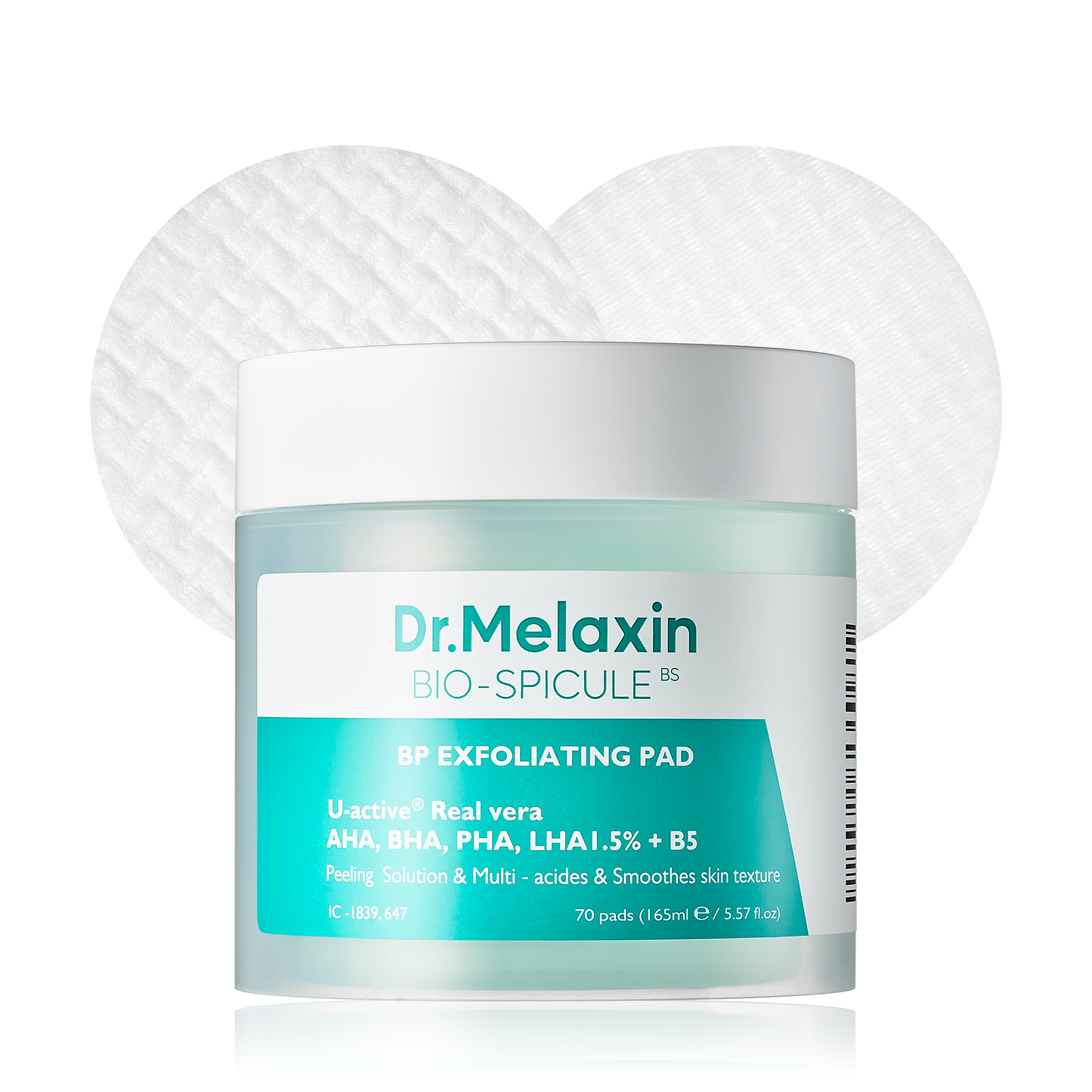 Dr.Melaxin BP Exfoliating Pad 165ml/70ea