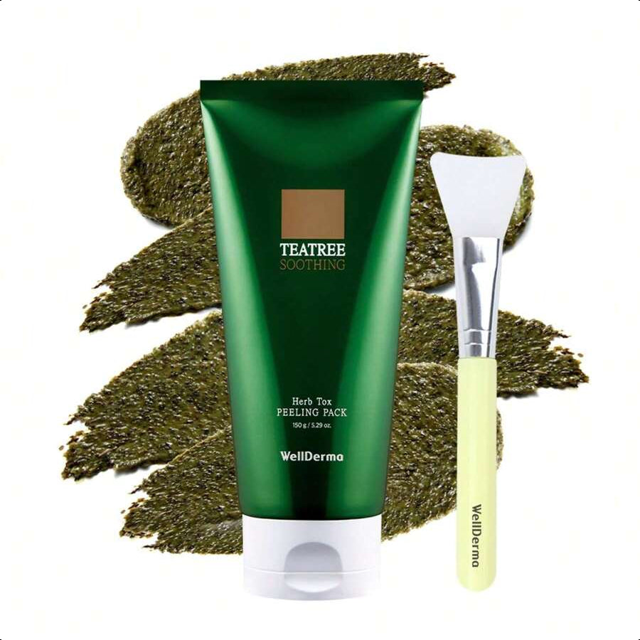 WellDerma Tea Tree Herb Tox Peeling Mask 150ml/5.07oz