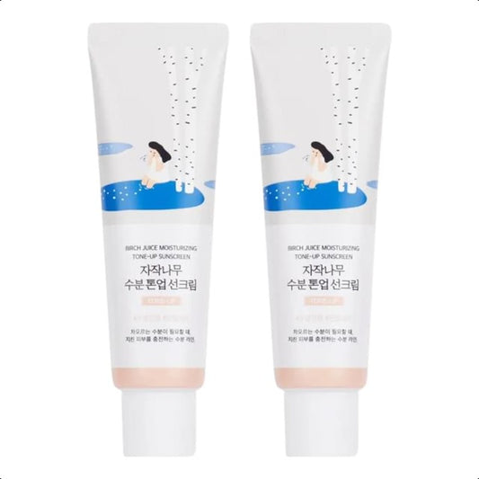 ROUND LAB Birch Juice Tone-Up Sun Cream 50ml*2 set