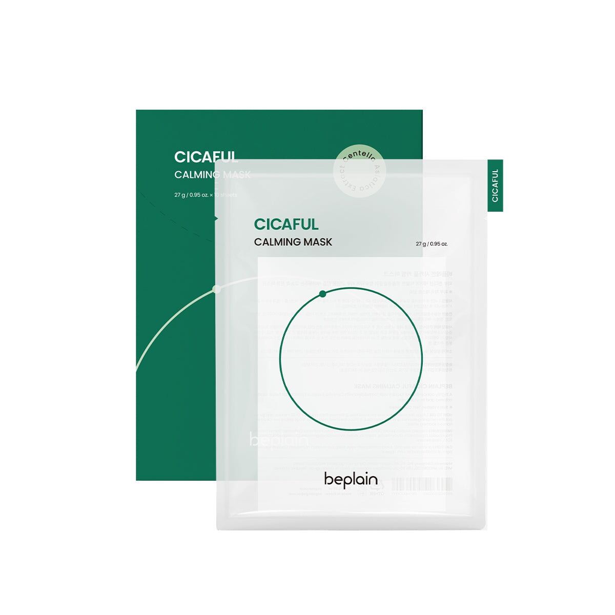 Beplain Cicaful Calming Mask 10PCS