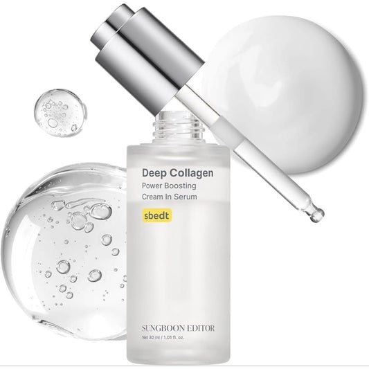 SUNGBOON EDITOR Deep Collagen Power Boosting Cream In Serum 30ml