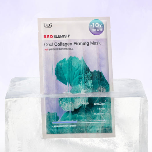 Dr.G - R.E.D Blemish Cool Collagen Firming Mask Set 30g*10sheets
