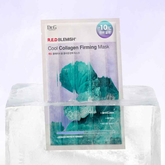Dr.G - R.E.D Blemish Cool Collagen Firming Mask Set 30g*10sheets