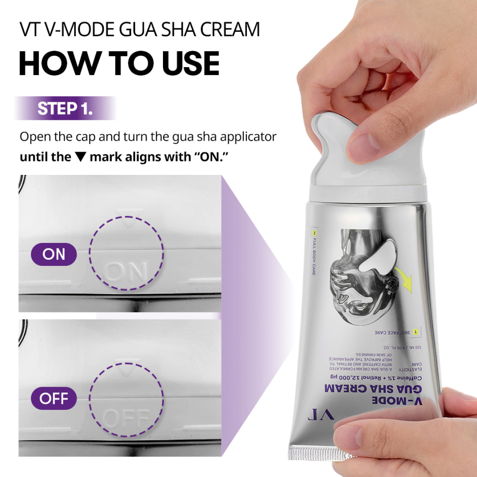 VT V‑MODE GUA SHA CREAM 120ml